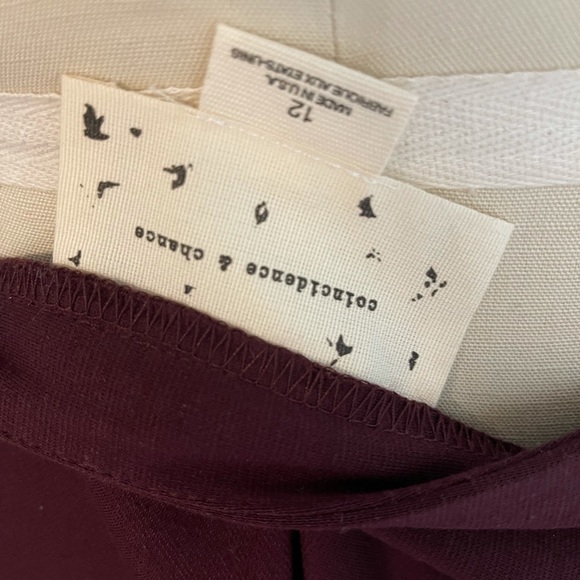 Urban Outfitters Burgundy Circle Skirt size 12 | High waisted - Picture 12 of 13